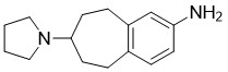 (S)-7-(pyrrolidin-1-yl)-6,7,8,9-tetrahydro-5H-benzo[7]annulen-2-amine