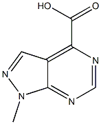 1-methyl-1H-pyrazolo[3,4-d]pyrimidine-4-carboxylic acid
