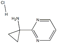 1-(pyrimidin-2-yl)cyclopropan-1-amine hydrochloride