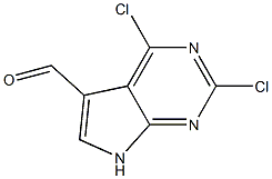 2,4-dichloro-7H-pyrrolo[2,3-d]pyrimidine-5-carbaldehyde